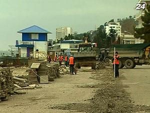 Реконструировать набережные к открытию сезона не успеют Реконструировать набережные к открытию сезона не успеют