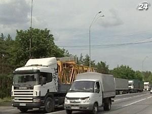 50% грузовых перевозок в Украине - автомобильные