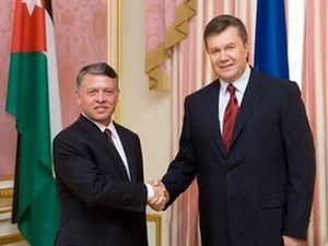 Янукович: Україна розраховує на розширення співпраці з Йорданією