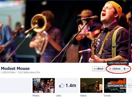 Facebook дал возможность Слушать Facebook дал возможность Слушать