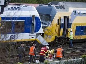 В Амстердамі зіткнулись 2 потяги