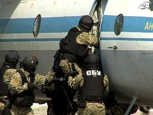 Силовики учились догонять террористов в воздухе