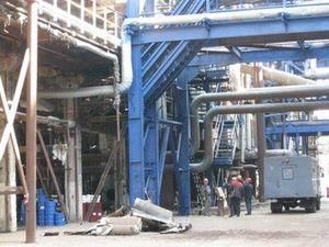 Пожежу на хімічному заводі в Горлівці ліквідували Пожежу на хімічному заводі в Горлівці ліквідували