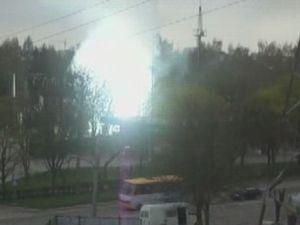 У Тернополі горіла трансформаторна підстанція (ВІДЕО)