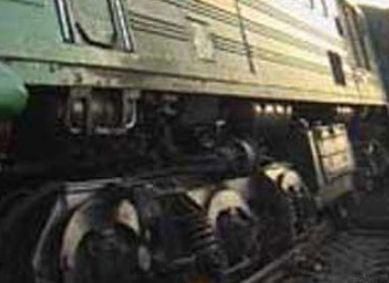 На Харківщині "електричка" зійшла з рейок На Харківщині "електричка" зійшла з рейок