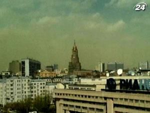 Зелені хмари над Москвою стривожили жителів столиці