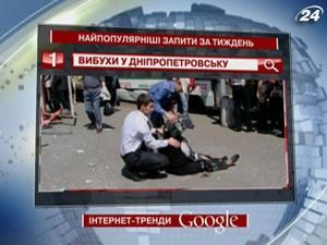 Топ-запит у пошуковику Google - серія вибухів у Дніпропетровську