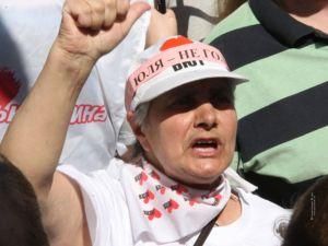 Активисты "Батькивщины" в Днепропетровске голодают четвертый день