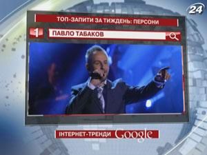 Лидером в поисковике в категории "Персоны" стал львовянин Павел Табаков