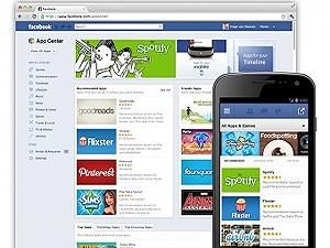 Facebook запускает магазин социальных приложений