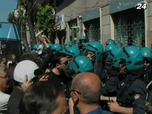 В Италии произошли столкновения между протестующими и полицией