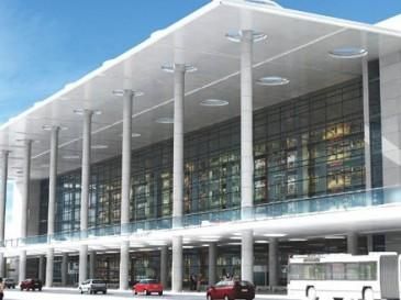 Янукович відкрив 7-поверховий аеропорт у Донецьку 
