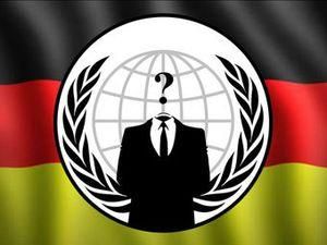 Хакеры из Anonymous атаковали немецких защитников авторских прав