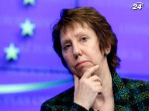 Кэтрин Эштон: ЕС решил не бойкотировать проведение ЕВРО-2012 в Украине Кэтрин Эштон: ЕС решил не бойкотировать проведение ЕВРО-2012 в Украине