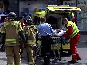 Перед судом над Брейвіком невідомий вчинив самоспалення Перед судом над Брейвіком невідомий вчинив самоспалення