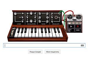 Google зробив дудл-синтезатор