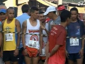 В Бразилии полицейские и бывшие наркобароны вышли на общий марафон