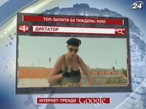 Уверенный лидер среди пользователей Google комедийная лента "Диктатор"