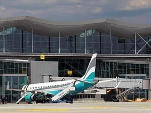 Новый терминал в Борисполе принял первый рейс Новый терминал в Борисполе принял первый рейс