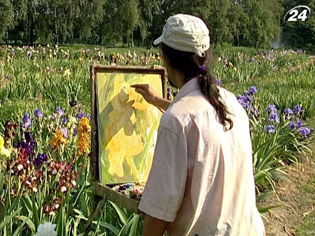 Розарий киевского ботанического сада - крупнейший в Европе Розарий киевского ботанического сада - крупнейший в Европе