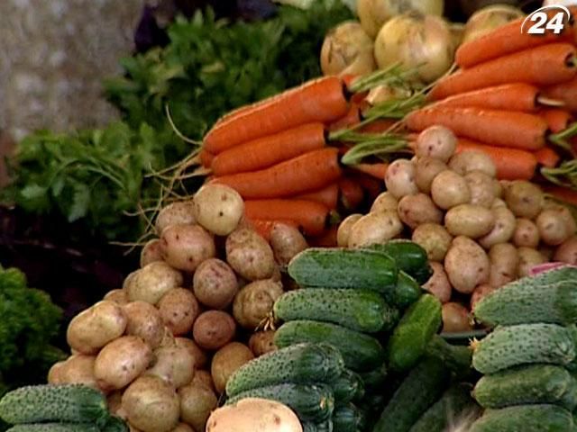 Цены на ранние овощи в Украине падают