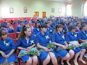 В колонии Тимошенко прозвучал последний звонок для выпускниц В колонии Тимошенко прозвучал последний звонок для выпускниц