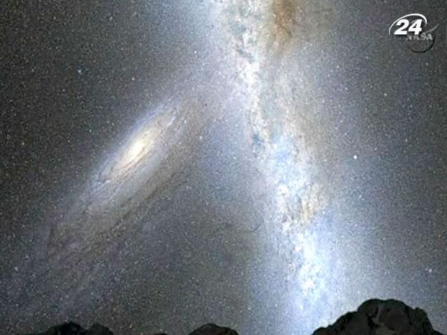 Млечный путь столкнется с туманностью Андромеды через 4 млрд лет