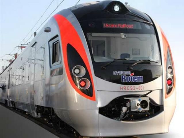 Через технічні несправності електропотяг Hyundai не відправився до Києва Через технічні несправності електропотяг Hyundai не відправився до Києва