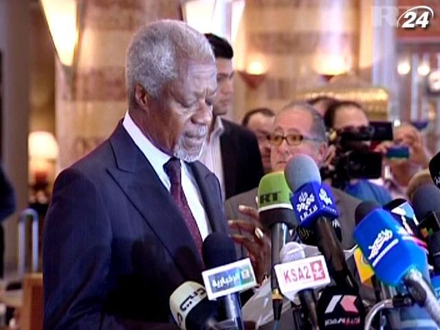 Аннан: Сирія стрімко наближається до громадянської війни Аннан: Сирія стрімко наближається до громадянської війни