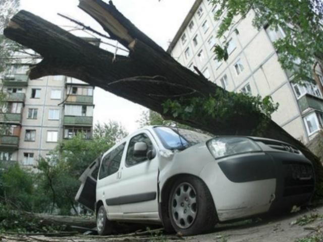 Луганськом пронісся ураган