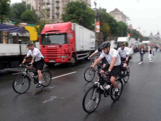 В Киеве появился велопатруль