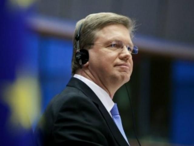 Фюле: Украина провалила верховенство права Фюле: Украина провалила верховенство права