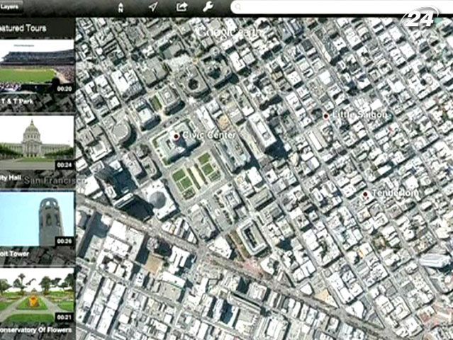 Google запускает проект по разработке карт городов в формате 3D