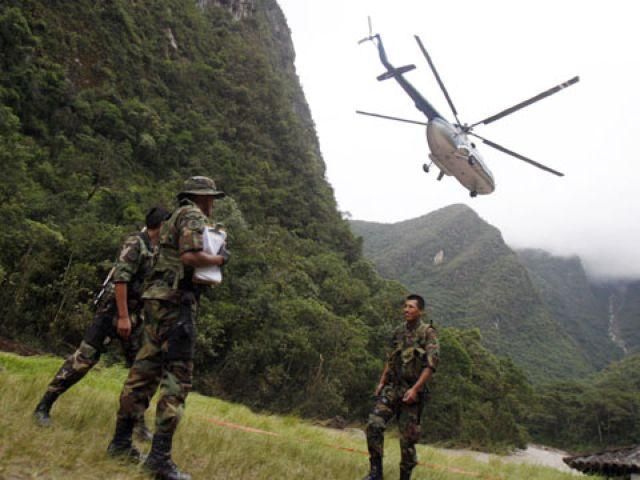 Рятувальники знайшли приблизні координати зниклого в Перу вертольота