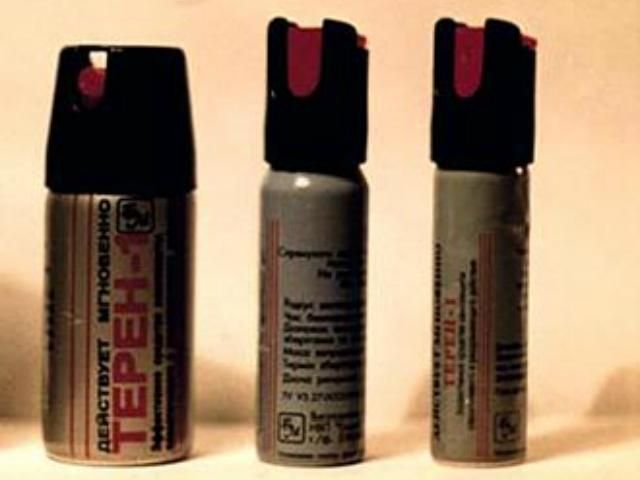 МВД: милиция имеет право использовать газовые баллончики МВД: милиция имеет право использовать газовые баллончики