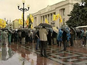 Итог недели: Под Верховной Радой снова протестуют льготники