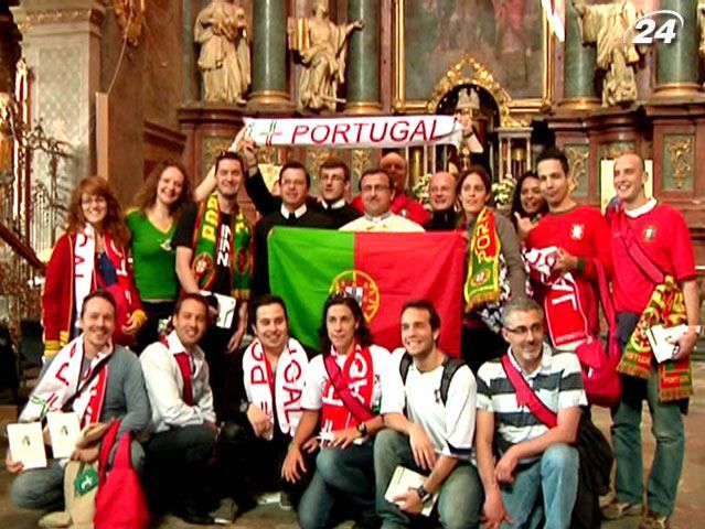 Победу для своей сборной португальцы просили в церкви