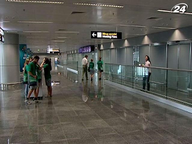 Терминал D в Борисполе обслуживает только чартерные рейсы Терминал D в Борисполе обслуживает только чартерные рейсы