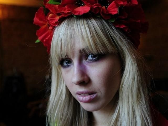 В Донецке неизвестные похитили активистку FEMEN В Донецке неизвестные похитили активистку FEMEN