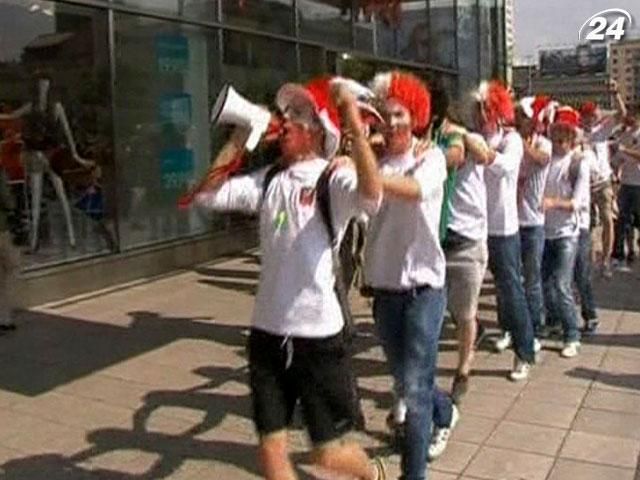 В Польшу едет группа российских хулиганов