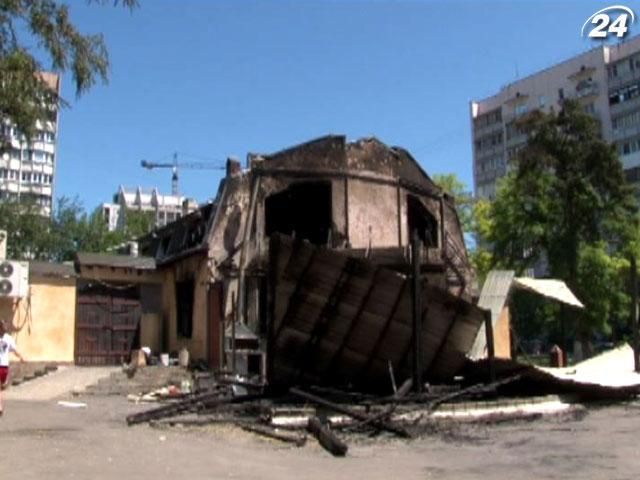 В Одесі згорів четвертий ресторан з початку року