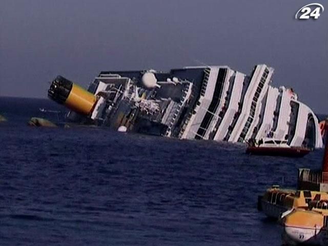 В Італії розпочався демонтаж лайнера Costa Concordia