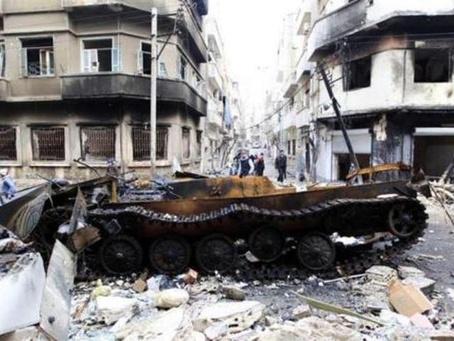 Красный Крест добился временного перемирия в сирийском Хомсе