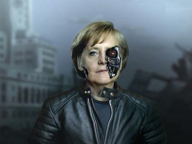 Британский журнал сравнил Меркель с Терминатором