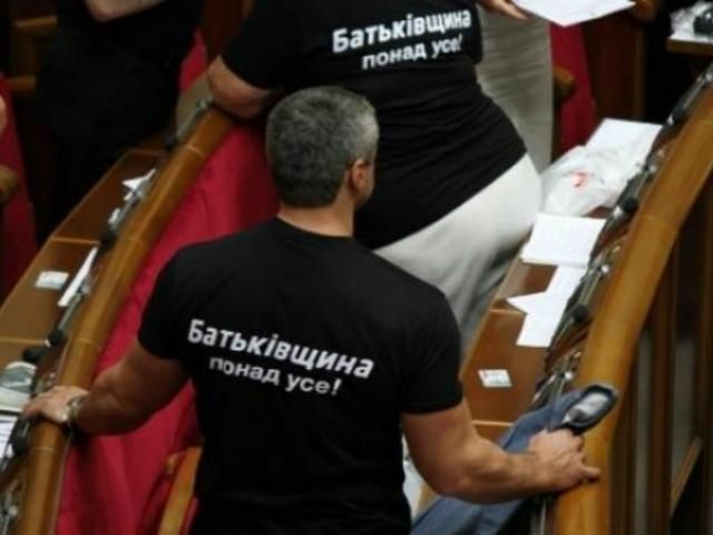 Член Партии регионов сравнил лозунги "Батькивщины" с нацистскими Член Партии регионов сравнил лозунги "Батькивщины" с нацистскими