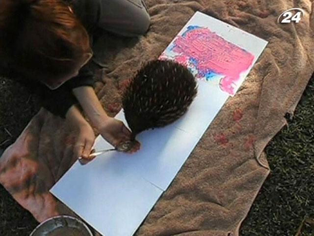 В Сиднейском зоопарке звери оставляют отпечатки конечностей В Сиднейском зоопарке звери оставляют отпечатки конечностей