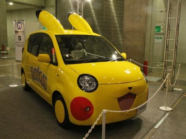 В Японии создали авто в виде Покемонов