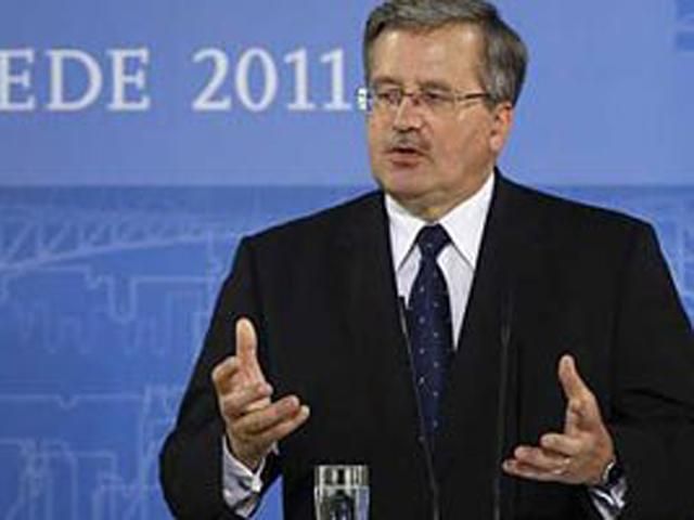 Президент Польши хочет поговорить о Тимошенко перед финалом Евро-2012 Президент Польши хочет поговорить о Тимошенко перед финалом Евро-2012