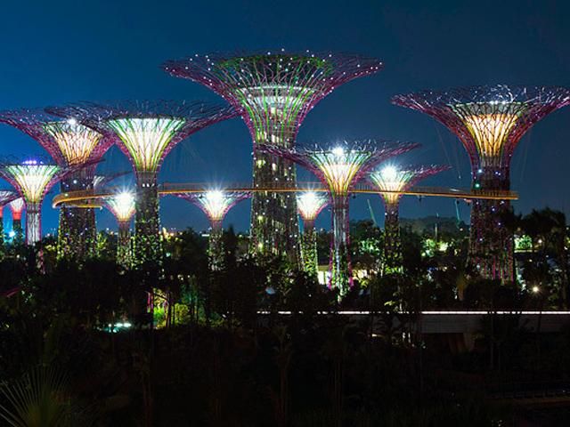 У Сингапурі відкрили футуристичний ботанічний сад