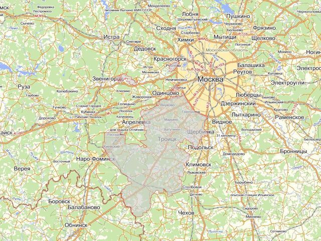 Москву розширили у 2,4 рази